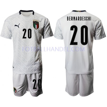 Barn Fotballdrakter Italia Federico Bernardeschi 20 Borte Euro 2020 Kortermet